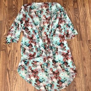 flower cardigan